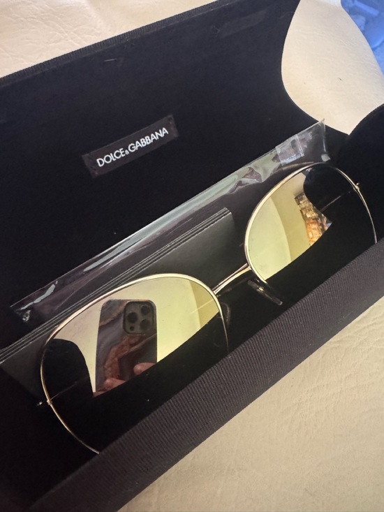 Dolce & Gabbana Accessories - Dolce & Gabbana DG 2194 Mirrored Sunglasses